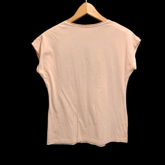 Chico’s | Pink Shimmer Women’s Casual Top Office Blouse Small - Picture 2 of 14